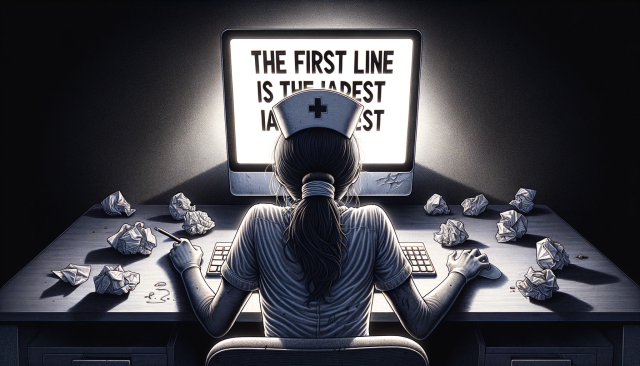 Le Syndrome de la Page Blanche : Terreur et Désespoir Face au TFE Infirmier