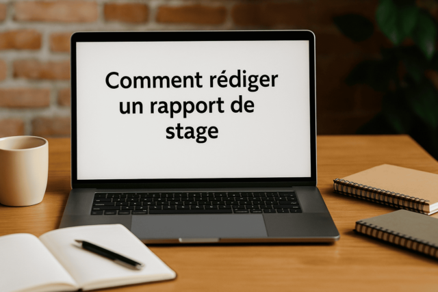 Comment rédiger un rapport de stage complet, professionnel et validé du premier coup